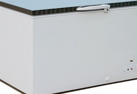 Capital Products Midas 350 Chest Freezer - ``A `` Rated Chest Freezer with Stainless Steel Lid   3 Year Warranty