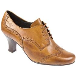 Caprice Female Caprice23301 Leather Upper Leather Lining in Nut