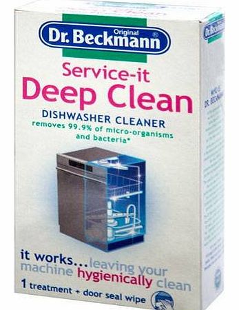Dr Beckmann ServiceIt Deep Clean Dishwasher Cleaner 75g from Caraselle