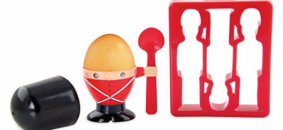 Caraselle Paladone Soldier Egg Cup and Toast Cutter