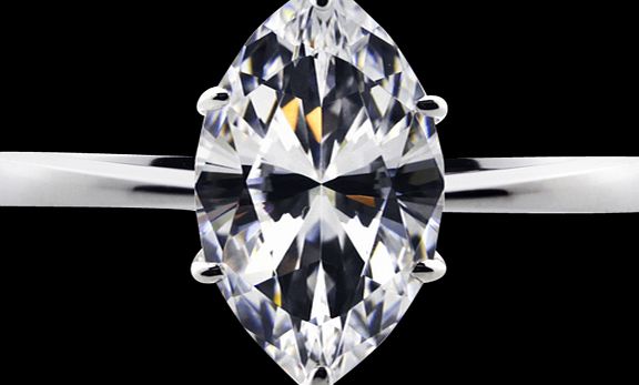 CARAT Marquise Cut Solitaire Ring in 9 Carat