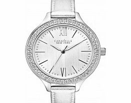 Caravelle New York Ladies Carla White Leather