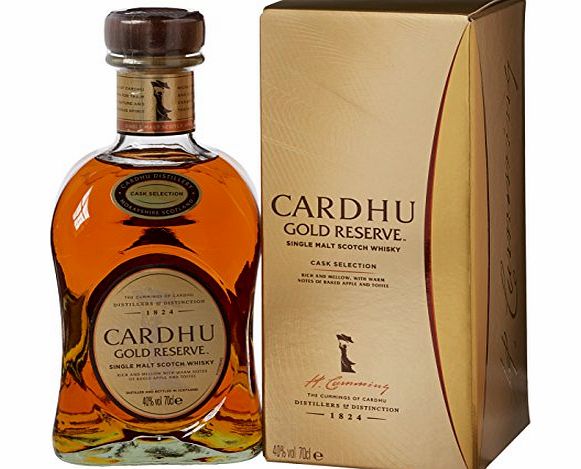 Cardhu Gold Reserve Single Malt Scotch Whisky 70 cl