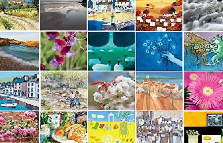 Cards and Regards Multipack of 20 Eco-friendly Art and Photographic Blank Greetings Cards