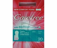 Carefree Breathable Pantyliners Unscented (20)