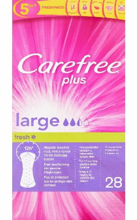 Carefree Panty Liners Maxi Laundry Fresh Scent