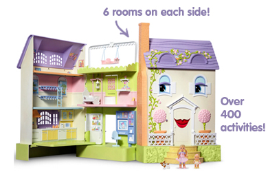 Mrs Goodbee Interactive Dolls House