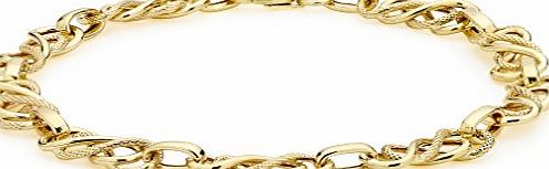 Carissima 9ct Yellow Gold Celtic Bracelet 19cm/7.5``