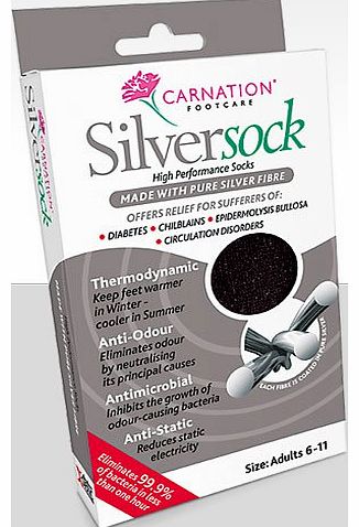 Carnation Footcare Silver Anti-Bacterial 