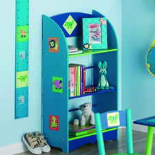 Carnival 3 Tier Book Shelf Unit Boys