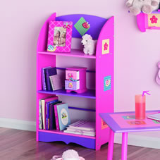 Carnival 3 Tier Book Shelf Unit Girls