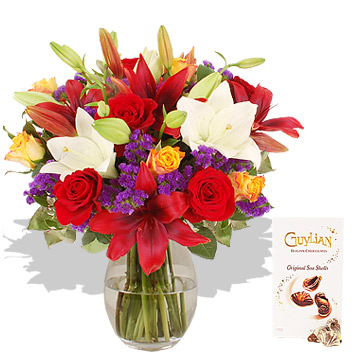 Carnival and Chocolates - flowers