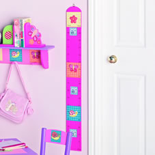 Carnival Height Measure Photo Frame Girls