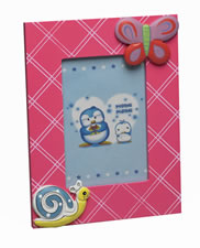Carnival Photo Frame Girls Pink