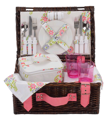 Carnival Romany Picnic Basket - 2 Person