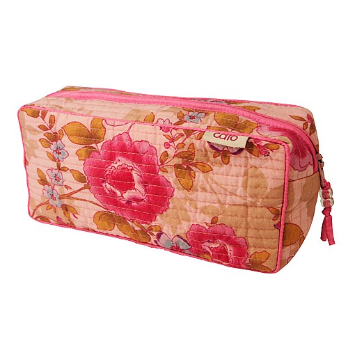Caro London Pink Beautiful Makeup Clutch Bag