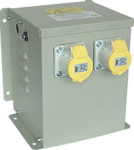 Carroll and Meynell Transformers, 1228[^]24306 Wall Mounted Transformer with 2 Output Sockets