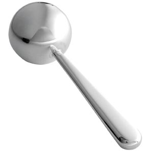 Carrs Of Sheffield Silver Chime Rattle In Sterling Silver By Carrs Of Sheffield