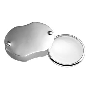 Carrs Of Sheffield Swing Magnifying Glass In Sterling Silver By Carrs Of Sheffield