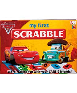 Cars 2 My First Scrabble Board Game
