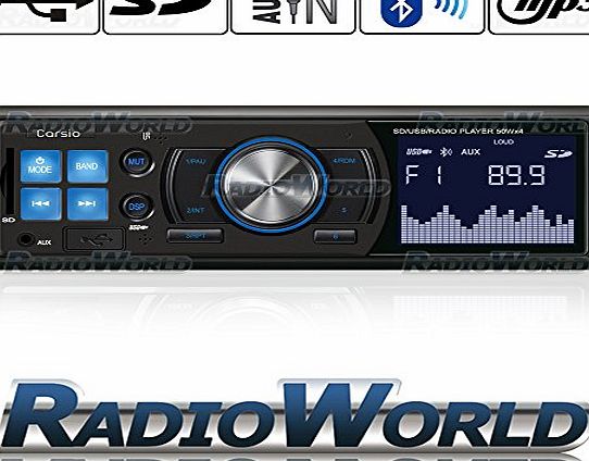 Carsio CS-CR397/BT Carsio Bluetooth Car Stereo Headunit Radio Player MP3 USB SD AUX FM BT iPod