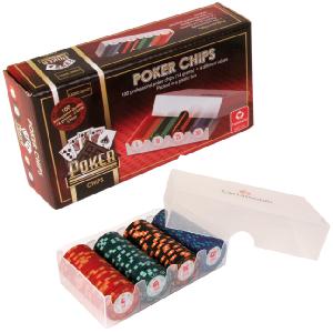 Carta Mundi 100 Professional Poker Chips