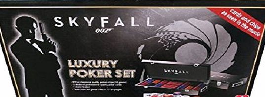 James Bond 50th Anniversary Limited Edition Luxury Poker Set