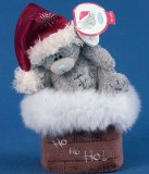Me to You - 3" Tatty Santa Bear Climbing out of a Chimney