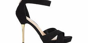Carvela Kurt Geiger Jewel black ankle strap heels