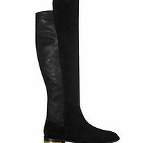 Carvela Kurt Geiger Pacific black suede and leather boots