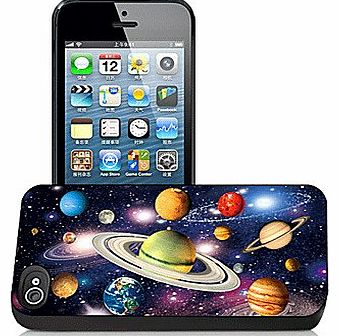 Solar System Pattern 3D Effect Case for iPhone5