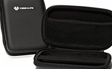 Case4Life Black Hard Shockproof Digital Camera Case Bag for FujiFilm Finepix XF1, X100, X100T, XP200, XP90, X-A2, X-E2S Real 3D W1, W3 - Lifetime Warranty