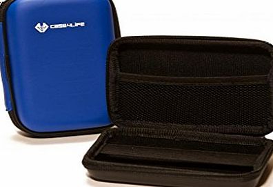 Case4Life Blue Hard Shockproof Digital Camera Case Bag for Nikon Coolpix A, AW110, AW120, AW130, J4, J5, S32, S33, S800c, S810c, S9200, S9300, S9400, S9500, S9600, S9700, S9900, W100 - Lifetime Warran