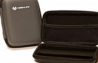 Case4Life Grey Hard Shockproof Digital Camera Case Bag for Sony Cybershot HX50, HX50V, HX60, HX60V, HX90V - Lifetime Warranty