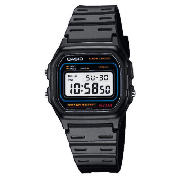 Black Retro Digital Watch