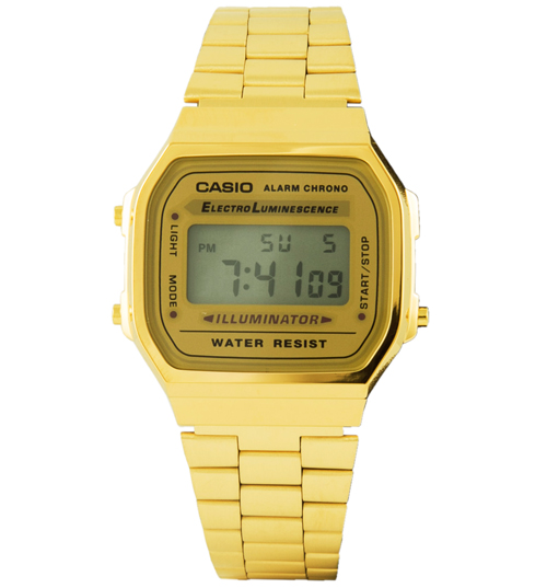 Classic Gold Illuminator Watch from Casio