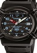 Casio Collection 10 Year Battery Black Resin Watch