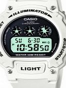 Casio Collection White Chronograph Watch