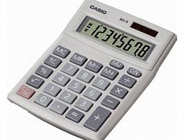 Desk Calculator 8 Digit Display `CASIO MX8
