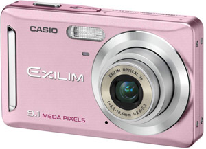 Casio Exilim EX-Z19 Digital Camera - Light Pink