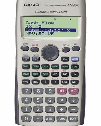 Casio FC100V Financial Calculator