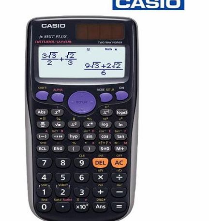 Casio FX-85GT Plus Dual Powered Scientific