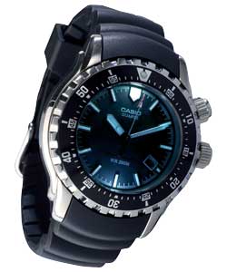 casio Gents Diver LCD Watch