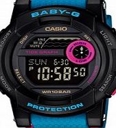 Casio Ladies Baby-G G-Lide Black Blue Watch