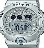 Casio Ladies Baby-G Grey Resin Digital Watch