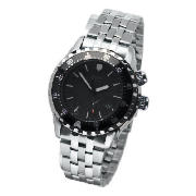 mens 200m stainless steel strap divers