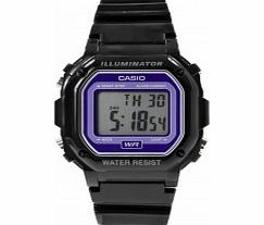 Casio Mens Black Chronograph Watch