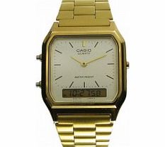 Casio Mens Classic Collection Gold Watch