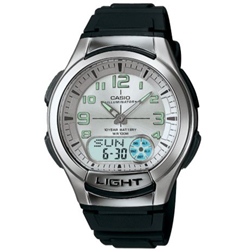 Casio Mens Combination Watch Ext Battery AQ 180W