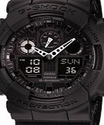 Casio Mens G-Shock Auto LED Light All Black Watch